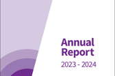 Front cover of Annual Report 2023-24