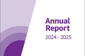 Front cover of Annual Report 2024-25